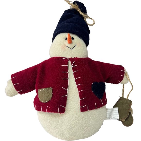 Winter Wonderland Plush Snowman – Christmas Decor - Picture 2 of 11